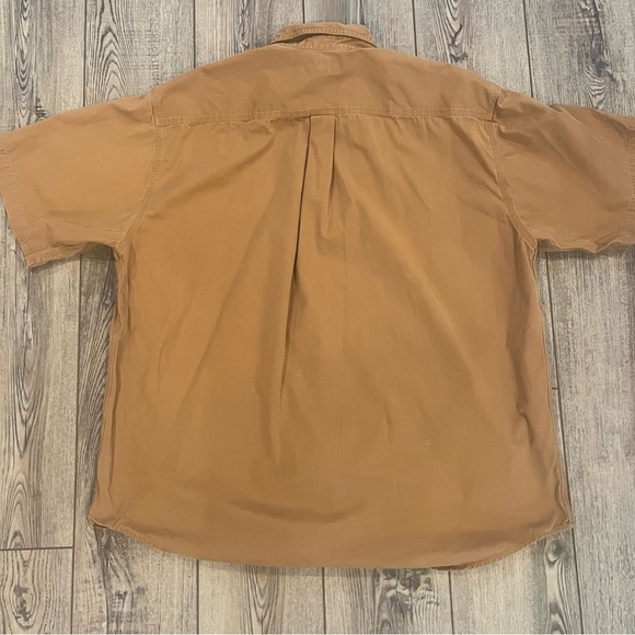 Authentic vintage Carhartt button-up in classic brown XL - made in Hong Kong - Picture 4 of 9